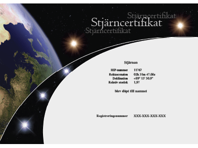 Stjärncertifikat